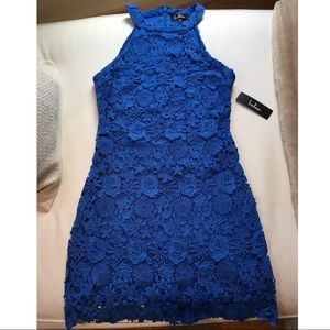 Lulu’s Blue Lace Dress